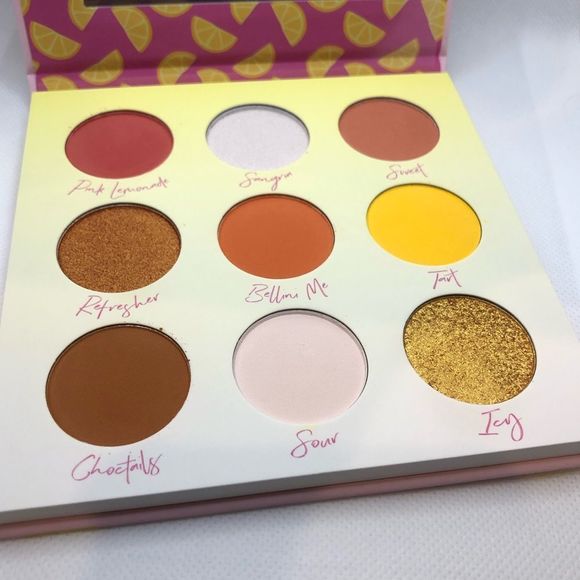Beauty Bakerie Sour Ya Doin? Warm Toned Eyeshadow Palette Matte Shimmer - Picture 5 of 7
